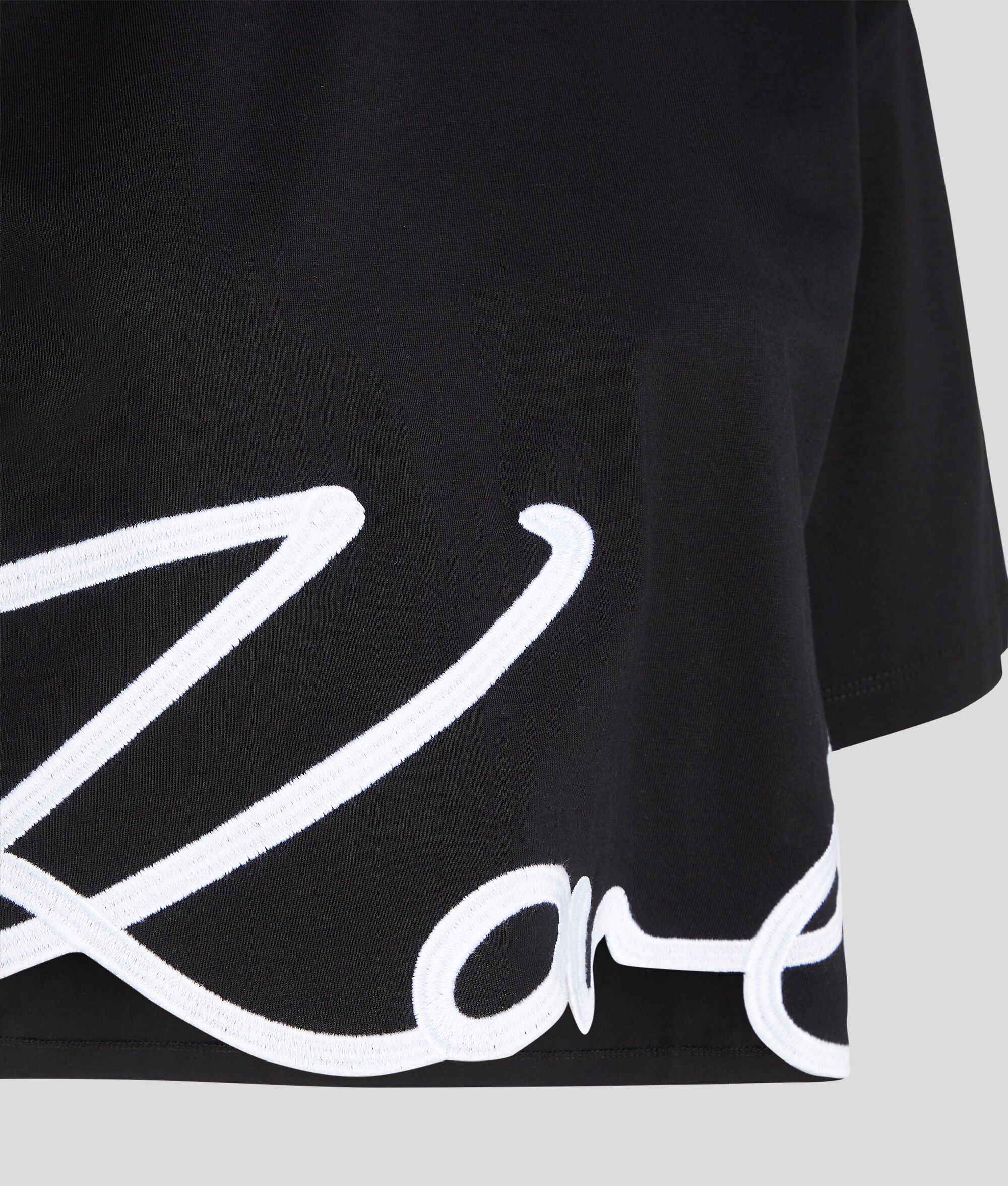 (image for) Unique Charm KARL SIGNATURE HEM T-SHIRT